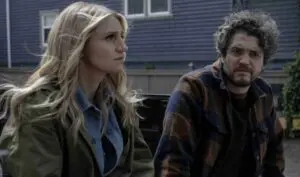 Annaleigh Ashford and Philip Ettinger in Happy Face